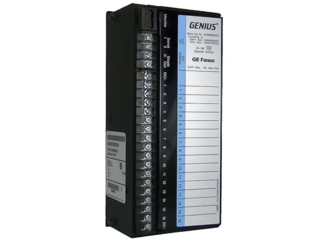 Remanufactured GE-Emerson IC660TBD120 Genius Terminal Assembly