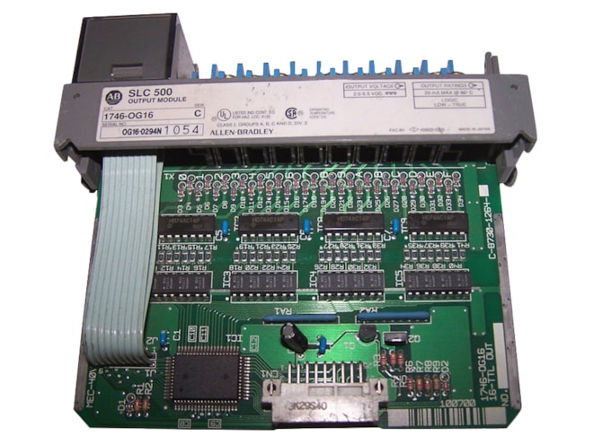 Remanufactured Allen-Bradley 1746-OG16 SLC 500 Digital DC TTL Output Module