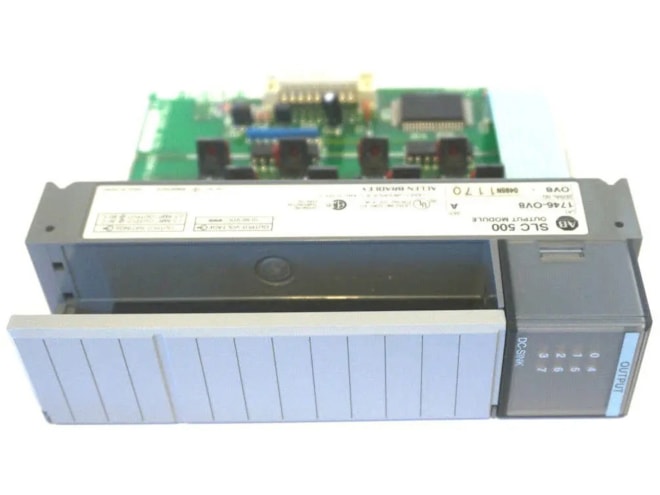 Remanufactured Allen-Bradley 1746-OV8 SLC 500 DC Output Module