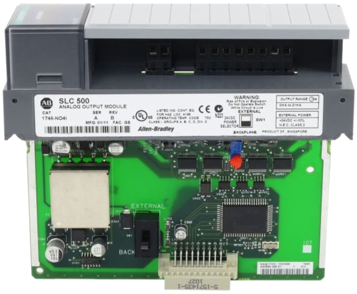 Allen-Bradley 1746-NO4I Analog Output Module | I/O Modules | Qualitrol