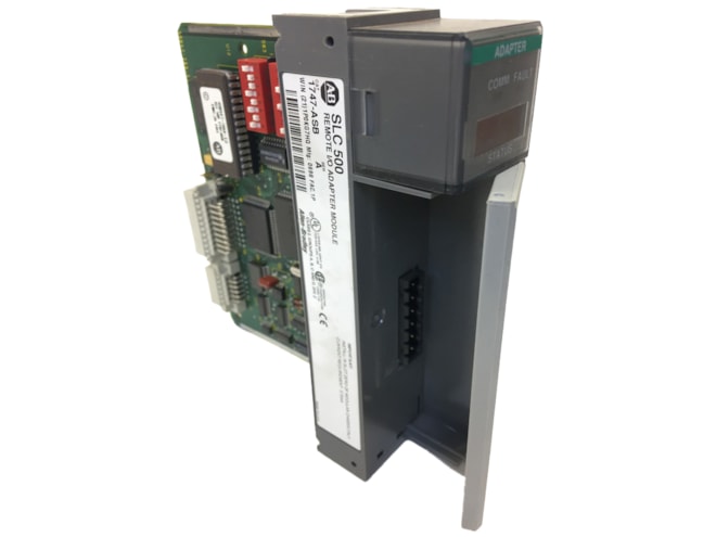 Remanufactured Allen-Bradley 1747-ASB SLC 500 Remote I/O Adapter Module