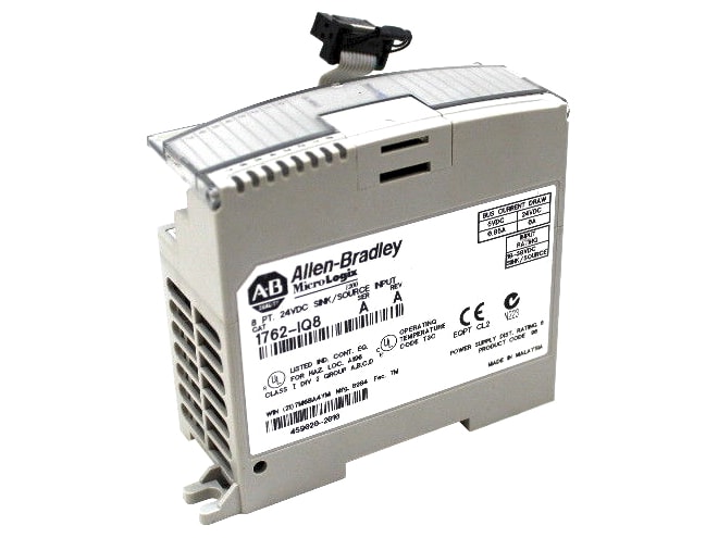 Remanufactured Allen-Bradley 1762-IQ8 MicroLogix DC Discrete Input Module