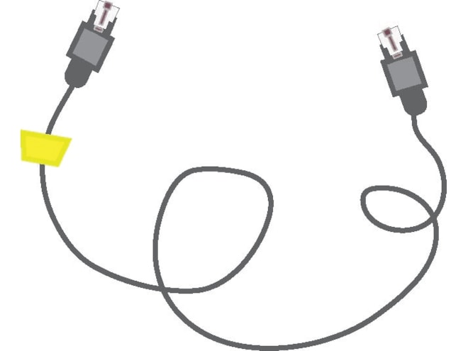 Remanufactured Cognex DMR-8000-ECABLE-02 Ethernet Coiled Cable