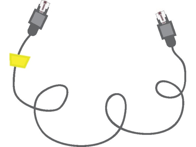 Remanufactured Cognex DMR-8000-ECABLE-05 Ethernet Coiled Cable