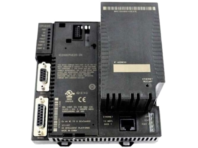 Remanufactured GE-Emerson IC200CPUE05 VersaMax CPU with Ethernet Interface Processor