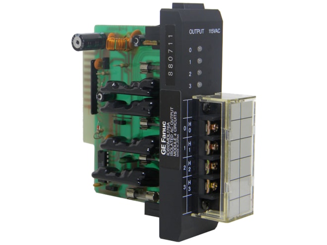Remanufactured GE-Emerson IC610MDL176 Series One Isolated Output Module