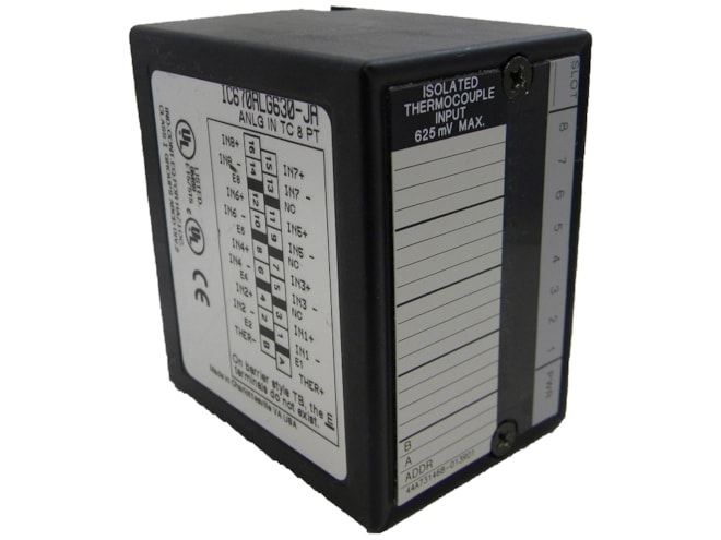 GE-Emerson IC670ALG630 Field Control Thermocouple Input Module