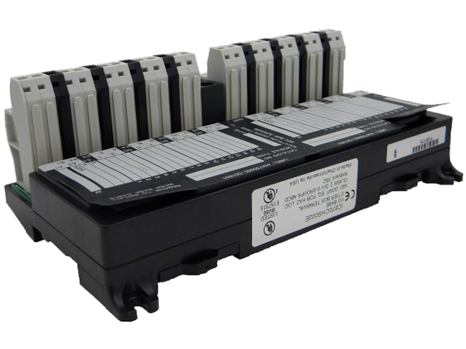 GE-Emerson IC670CHS002 Field Control I/O Terminal Block