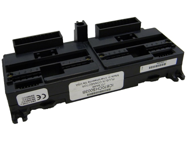 Remanufactured GE-Emerson IC670CHS003 Field Control I/O Terminal Block