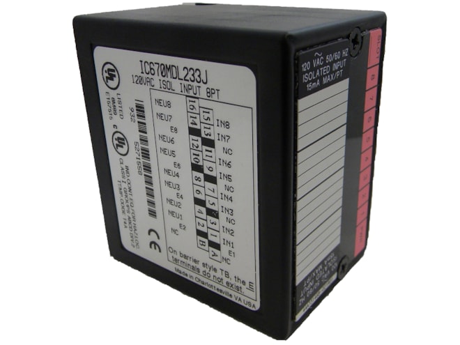 Repair GE-Emerson IC670MDL233 Field Control Discrete Input Module