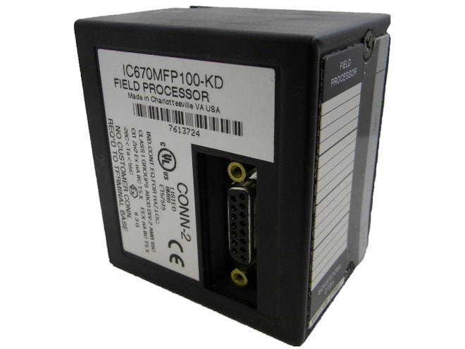 GE-Emerson IC670MFP100 Field Control Micro Field Processor