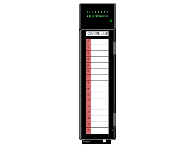 Remanufactured GE-Emerson IC693MDL250 16-Point Isolated Input Module