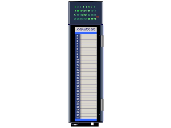 Remanufactured GE-Emerson IC693MDL660 24 Volt DC High Density Input Module