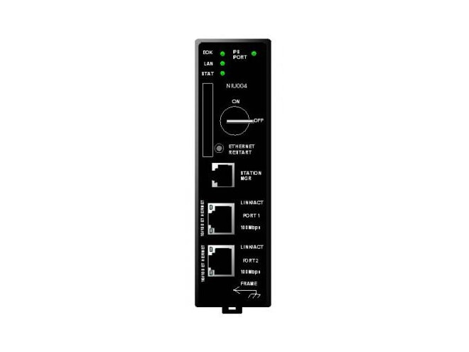 Remanufactured GE-Emerson IC693NIU004 Ethernet Remote Input and Output Interface