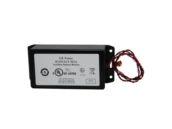 Emerson Battery Module GE-Emerson IC695ACC302 PACSystem RX3i Auxiliary Smart Battery Module ...