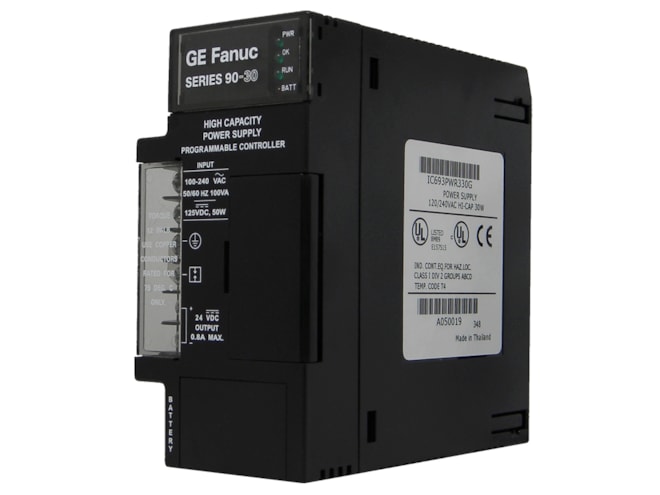 Remanufactured GE-Emerson IC693PWR330 High Capacity Power Supply