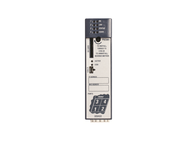 Remanufactured GE-Emerson IC695PNS001 PACSystems RX3i PROFINET Scanner Module