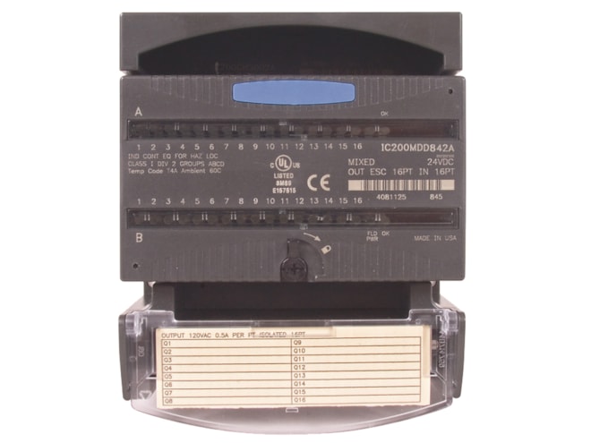 Remanufactured GE-Emerson IC200MDD842 VersaMax ESCP Discrete I/O Module