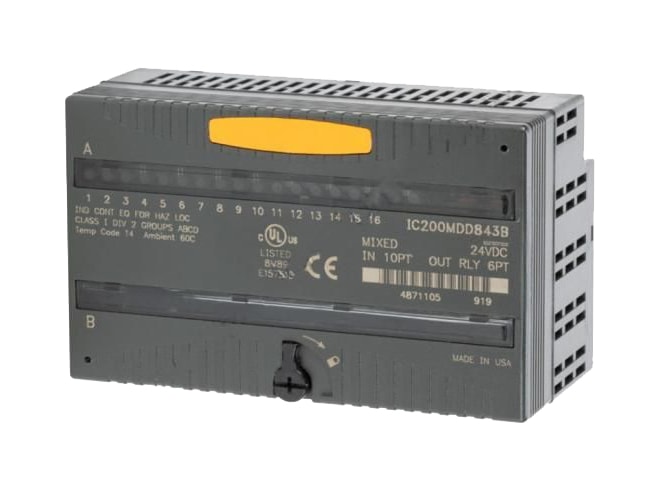 Remanufactured GE-Emerson IC200MDD846 VersaMax Discrete Mixed I/O Module