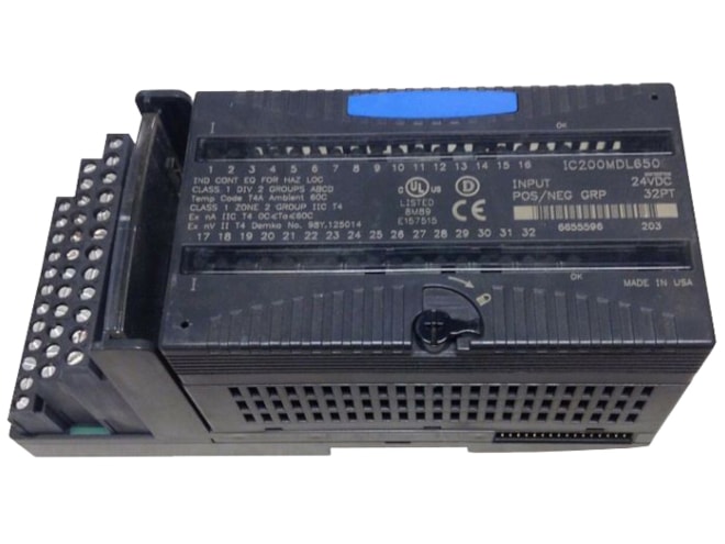 Remanufactured GE-Emerson IC200MDL650 VersaMax Discrete Input Module