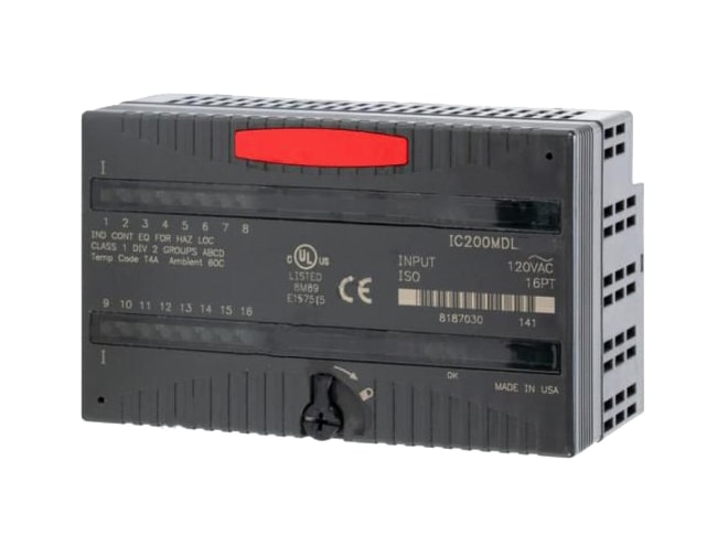 Remanufactured GE-Emerson IC200MDL742 Positive Logic Discrete ESCP Output Module