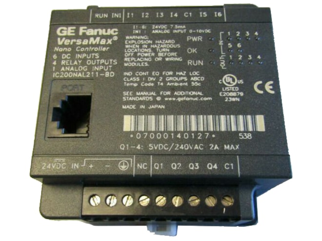 Repair GE-Emerson IC200NAL211 VersaMax Nano 10 Microprocessor