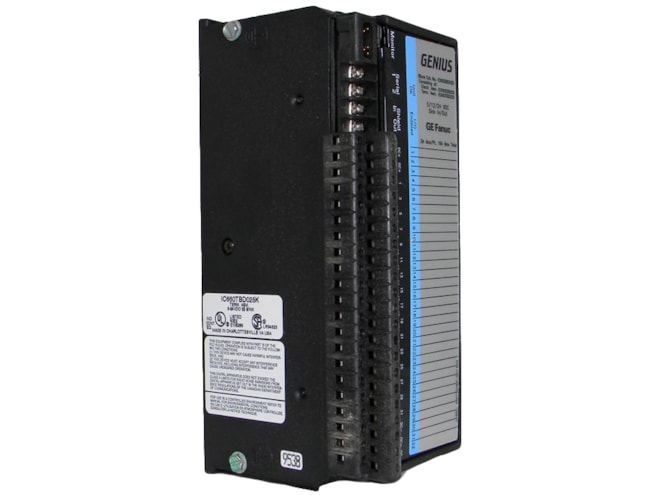 Remanufactured GE-Emerson IC660BBD022 Genius Source I/O Block