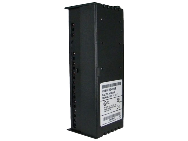 Remanufactured GE-Emerson IC660BBD024 Genius Source I/O Block