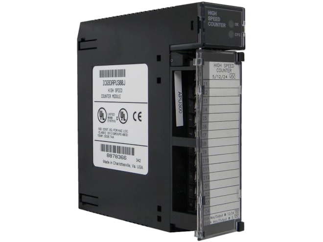 Remanufactured GE-Emerson Series 90-30 IC693APU300 High Speed Counter Module