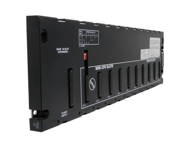 Remanufactured GE-Emerson IC693CHS392 10-Slot Expansion Baseplate