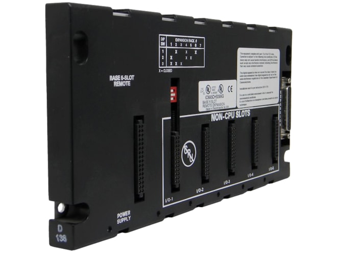 Repair GE-Emerson IC693CHS399 5-Slot Remote Baseplate