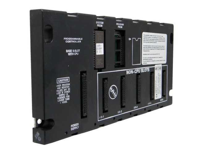 Remanufactured GE-Emerson IC693CPU313 5-Slot Baseplate with Embedded Turbo CPU