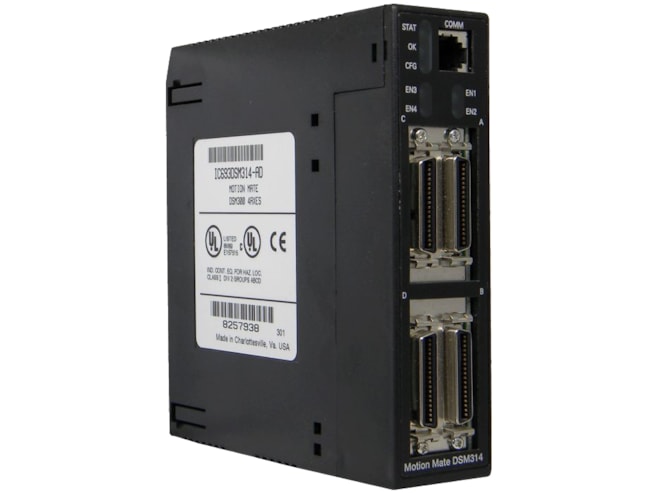 Remanufactured GE-Emerson IC693DSM314 Motion Mate Digital Servo Module