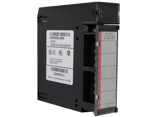 Remanufactured GE-Emerson IC693MDL390 120/240V and 2 Amp Isolated AC Output Module