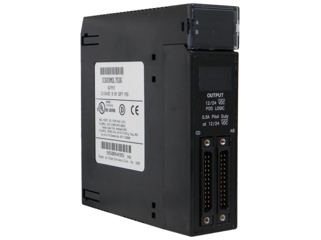 Remanufactured GE-Emerson IC693MDL753 12/24VDC Positive Logic 0.5 Amp Output Module