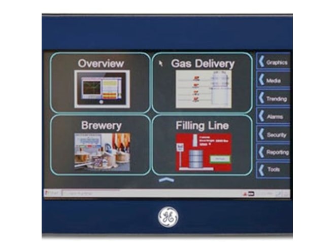 Remanufactured GE-Emerson IC752DFT000 QuickPanel Operator Interface Terminal